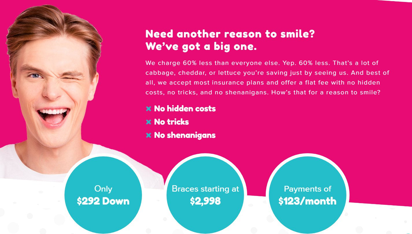 SmileyStart Braces Kit Silver (including down payment for 2998 Brac